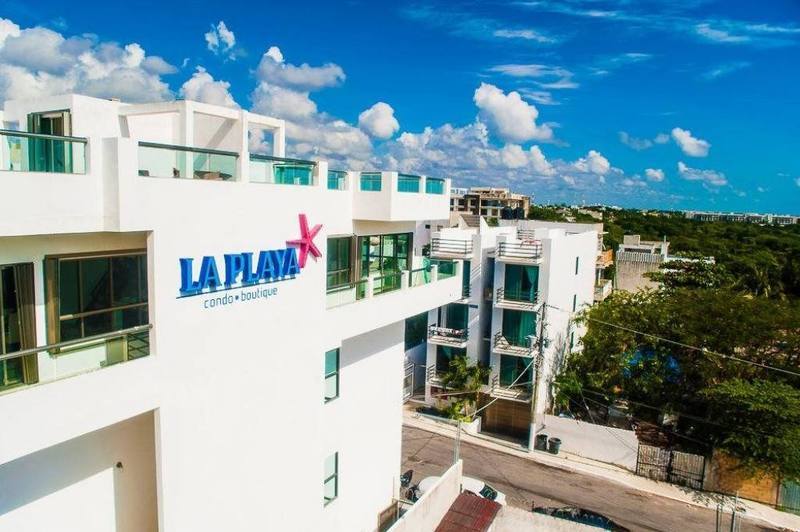 La Playa Condo Плая дел Кармен Екстериор снимка