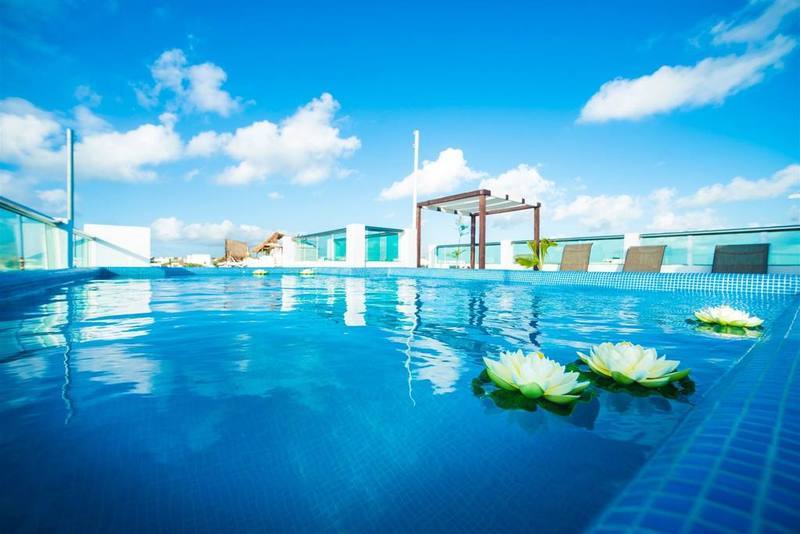 La Playa Condo Плая дел Кармен Екстериор снимка
