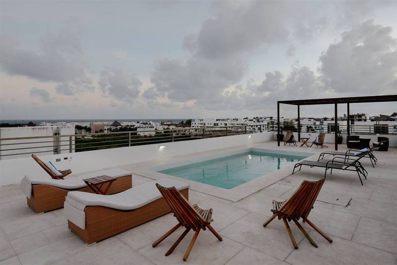 La Playa Condo Плая дел Кармен Екстериор снимка