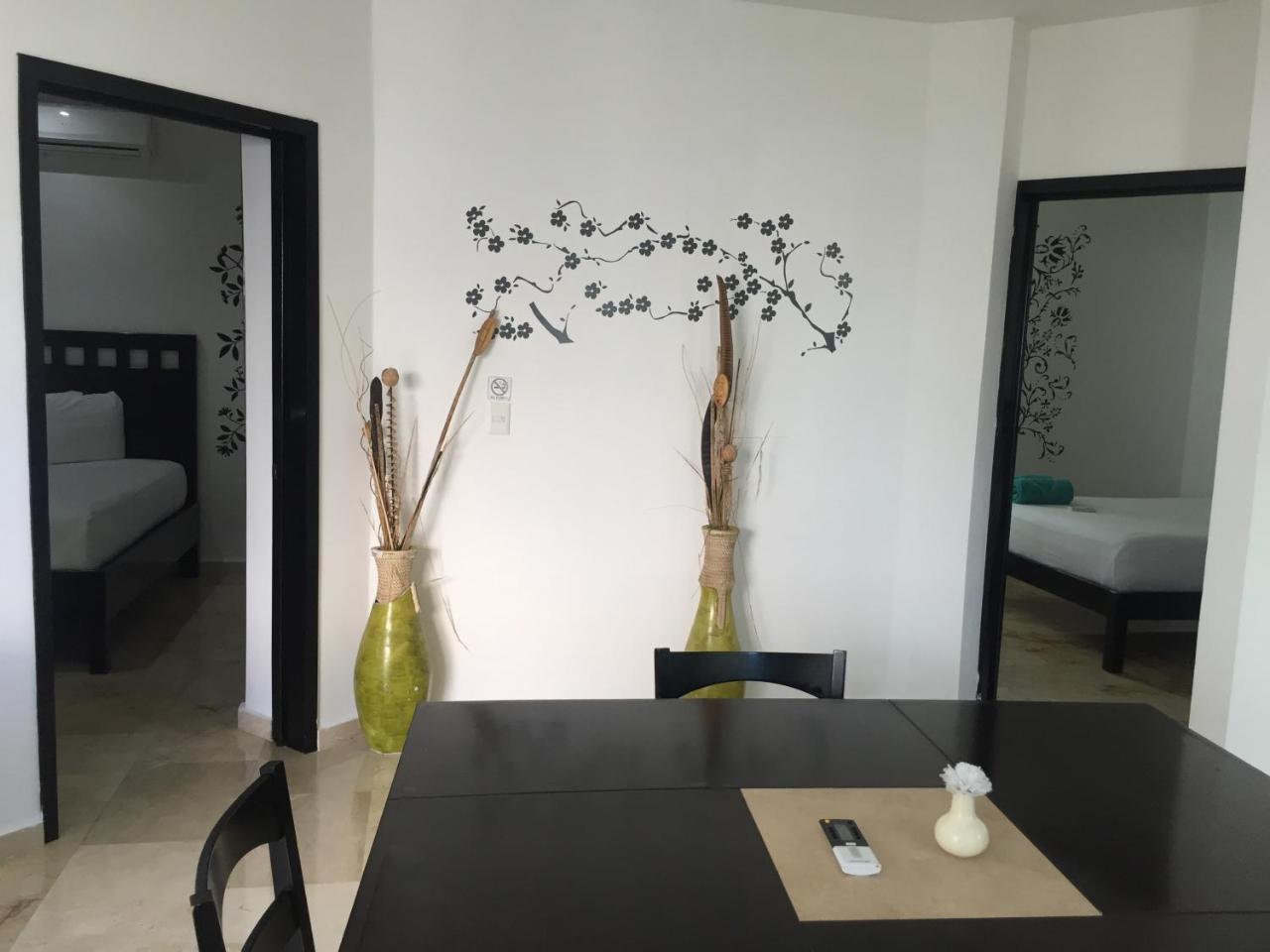 La Playa Condo Плая дел Кармен Екстериор снимка