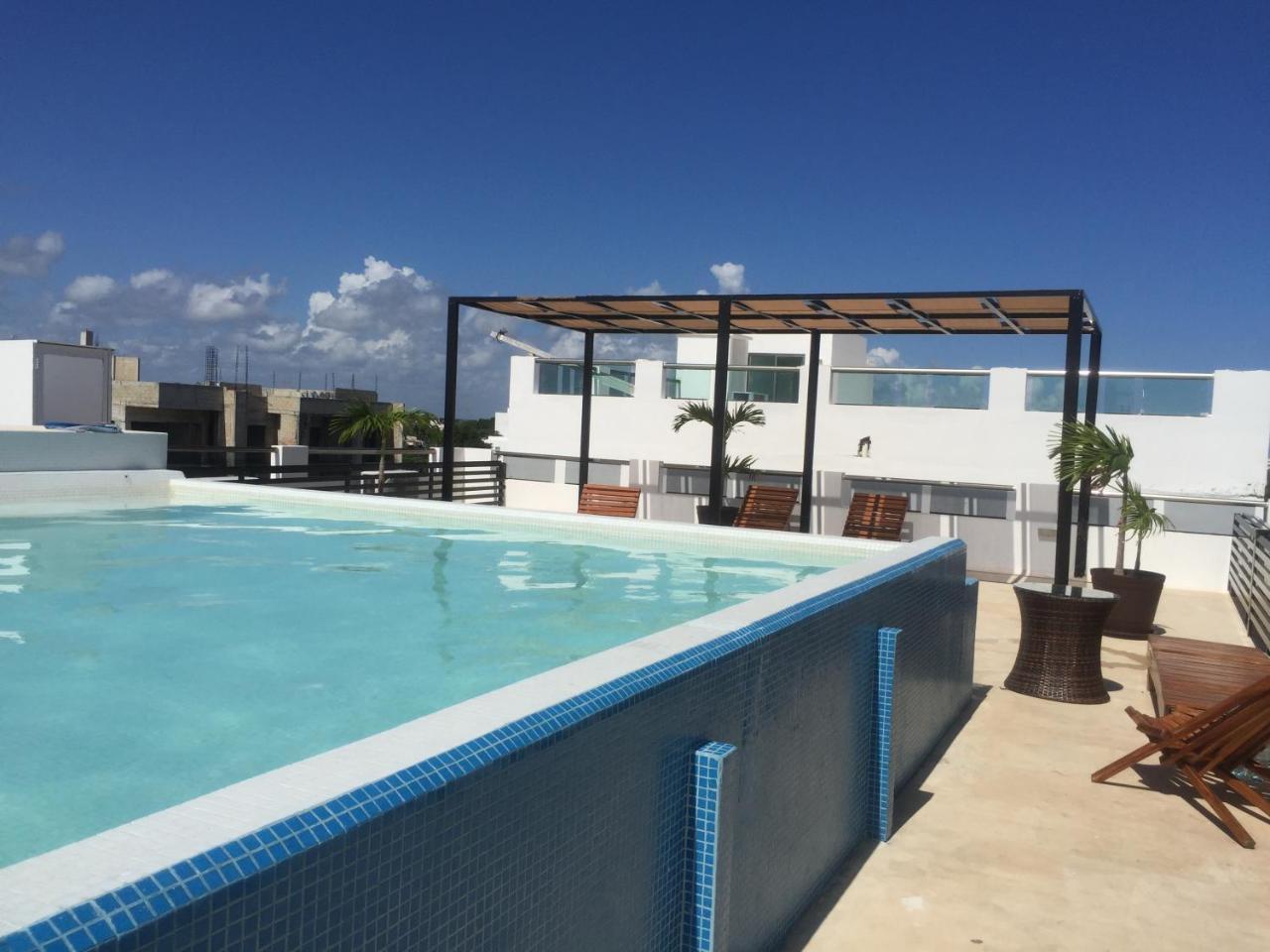 La Playa Condo Плая дел Кармен Екстериор снимка