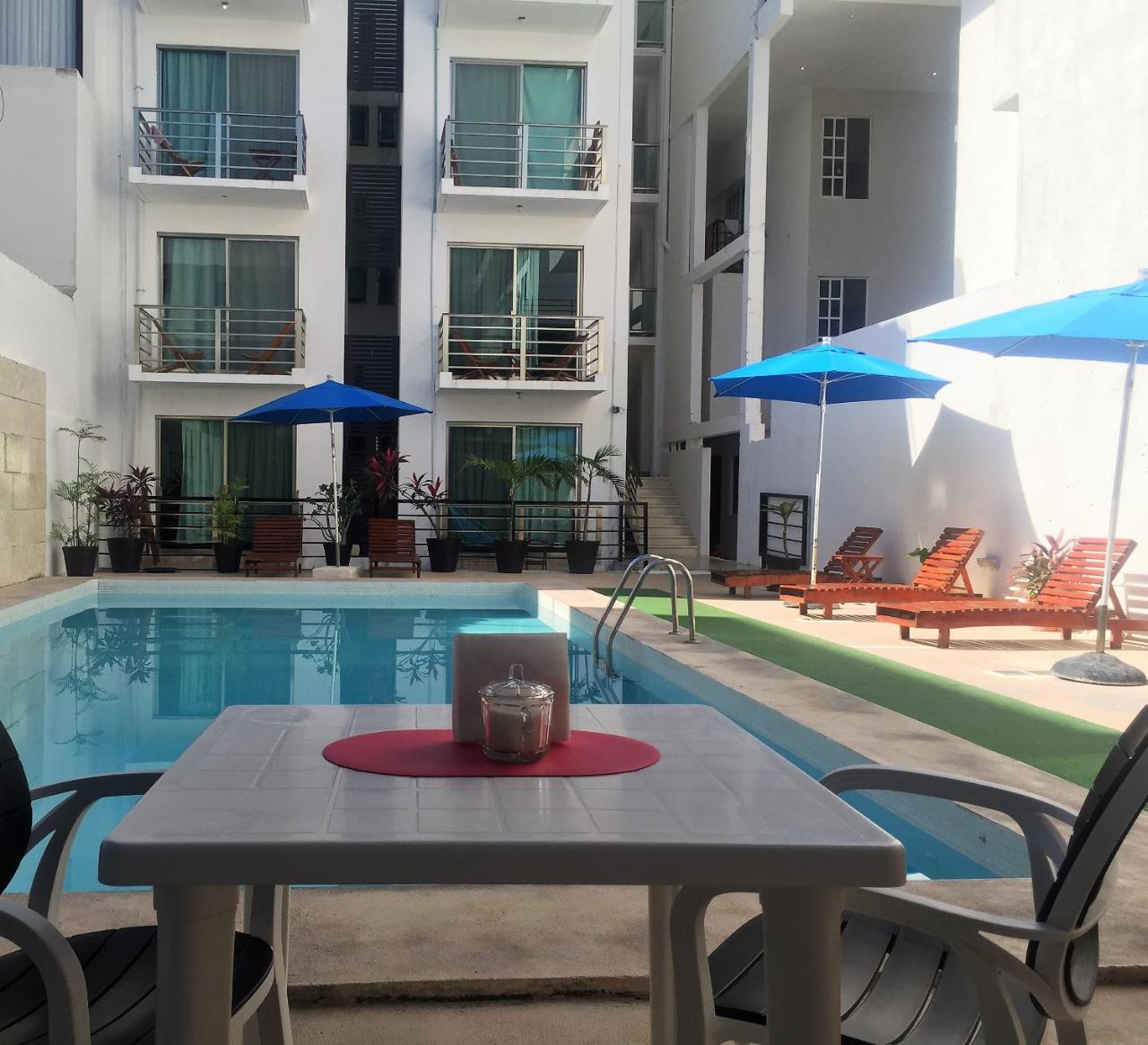 La Playa Condo Плая дел Кармен Екстериор снимка
