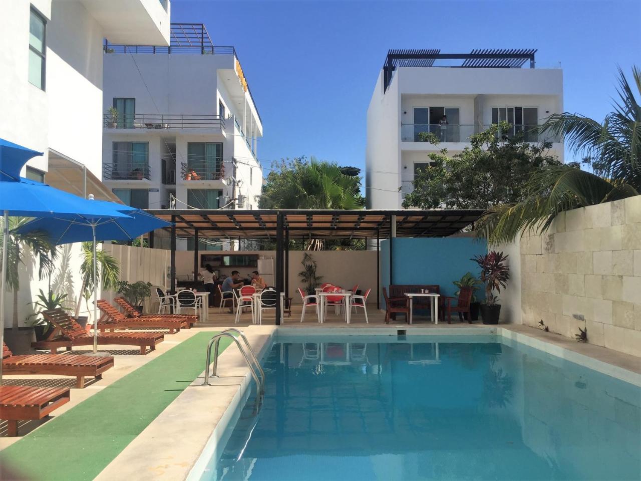 La Playa Condo Плая дел Кармен Екстериор снимка