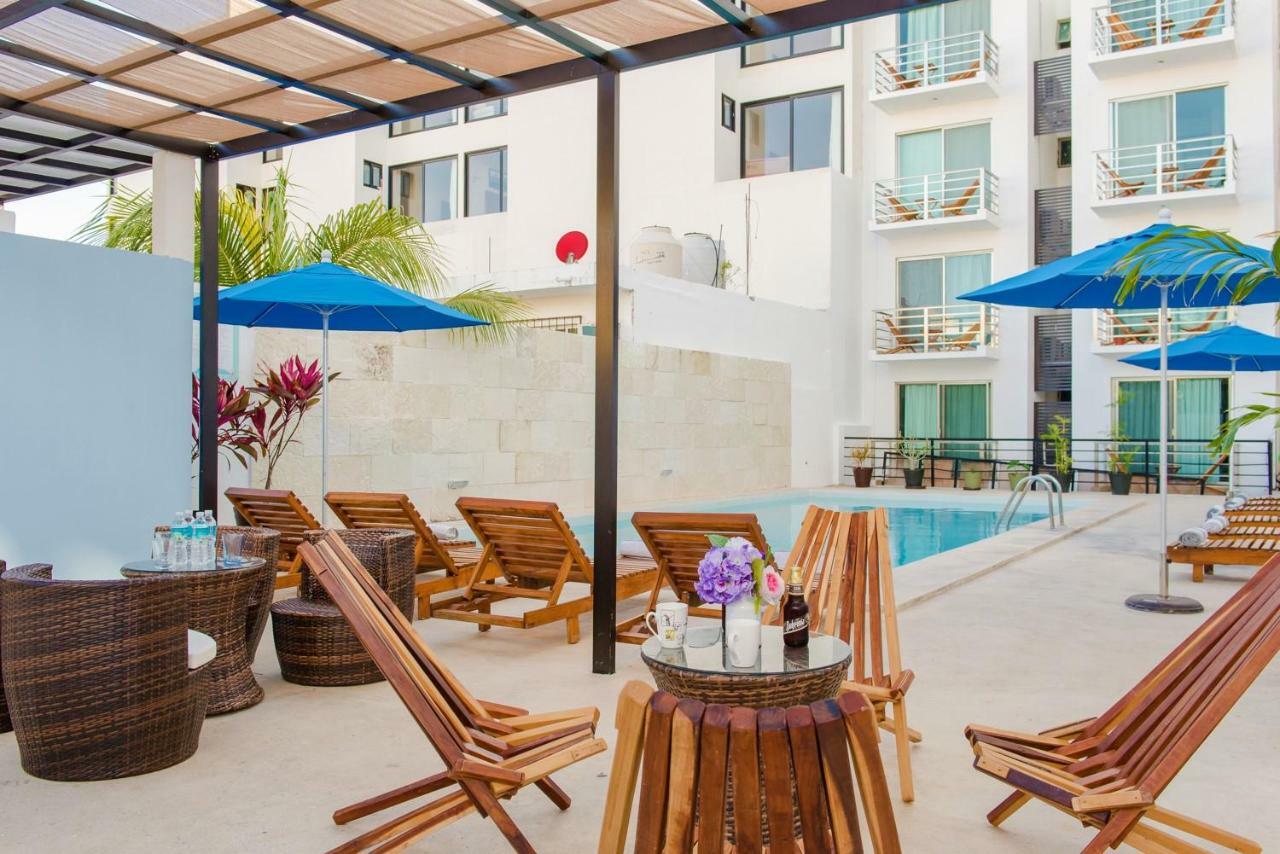 La Playa Condo Плая дел Кармен Екстериор снимка